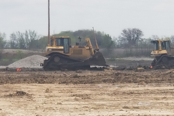 Bulldozer Excavation Project